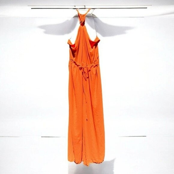 TOCCIN Orange jumpsuit $495 Retail Size 8 | Please see description - Picture 3 of 11